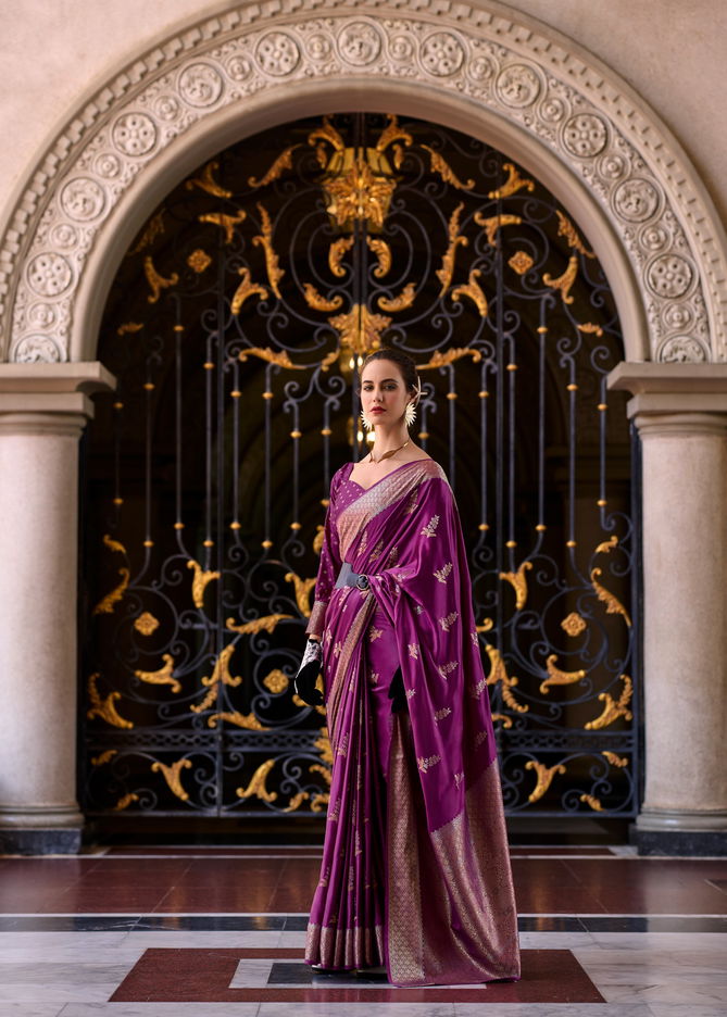 Rajpath Mungha Silk Satin Wedding Saree Wholesale Price In Surat
